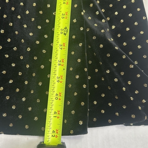 Talbots RSVP Women’s Size XLarge Black Gold Velvet Sleeveless Formal Cocktail - Picture 12 of 13